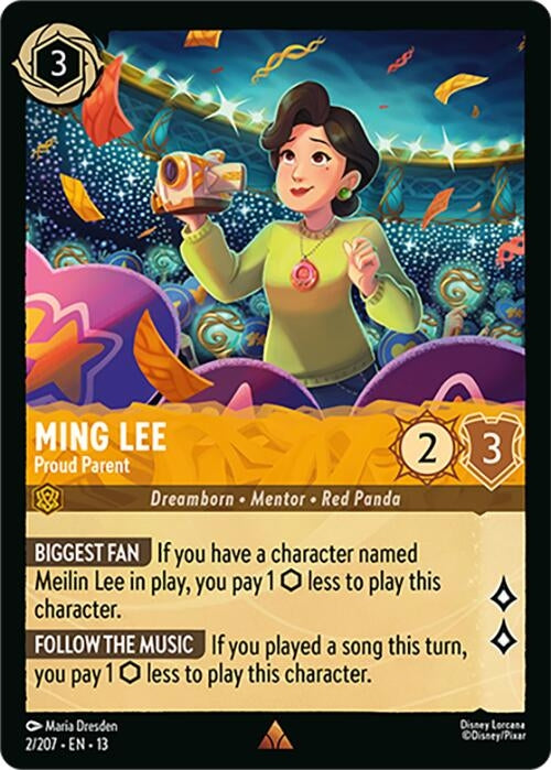 Image for Ming Lee - Proud Parent (2/204) (Attack of the Vine!) (13) - Disney Lorcana