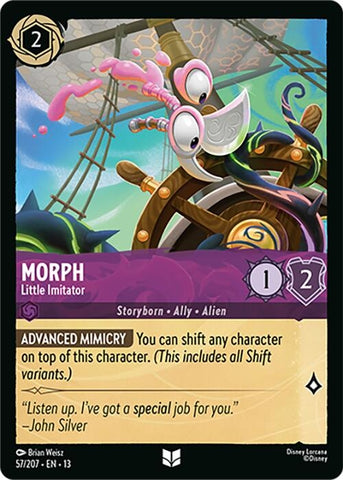 Image for Morph - Little Imitator (57/204) (Attack of the Vine!) (13) - Disney Lorcana
