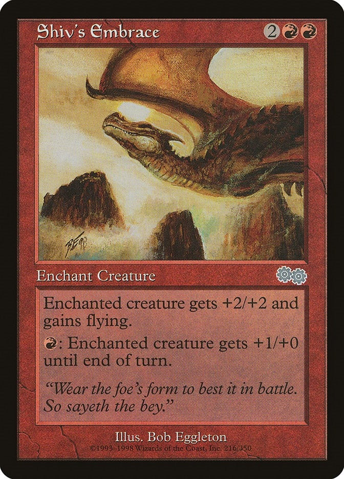 Image for Shiv's Embrace (216) [Urza's Saga]