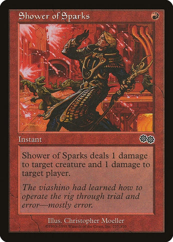 Image for Shower of Sparks (217) [Urza's Saga]