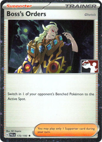 Image for Boss's Orders [Ghetsis] - 172/193 (Cosmos Holo) (172/193) (Prize Pack Series Cards) - Pokemon