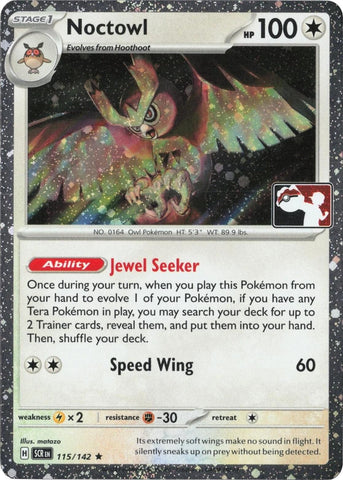 Image for Noctowl - 115/142 (Cosmos Holo) (115/142) (Prize Pack Series Cards) - Pokemon
