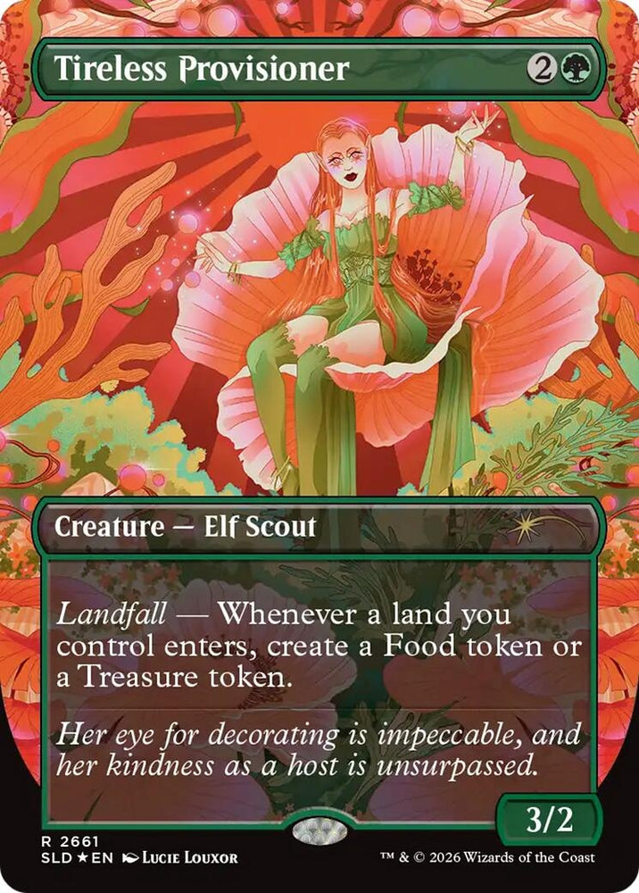 Image for Tireless Provisioner (2661) (Secret Lair Drop Series) (SLD) - Magic: The Gathering