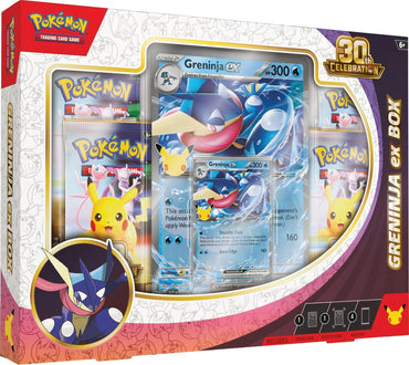 Image for 30th Celebration Greninja ex Box - Pokemon