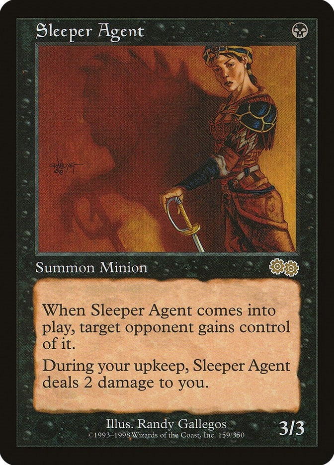 Image for Sleeper Agent (159) [Urza's Saga]