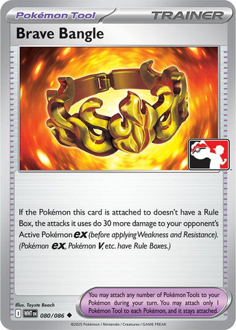 Image for Brave Bangle - 080/086 (Cosmos Holo) (080/086) (Prize Pack Series Cards) - Pokemon
