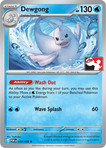 Image for Dewgong (019/088) (Prize Pack Series Cards) - Pokemon