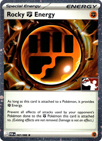Image for Rocky Fighting Energy - 087/088 (Cosmos Holo) (087/088) (Prize Pack Series Cards) - Pokemon