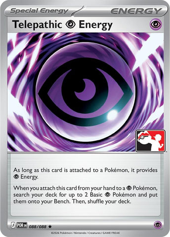 Image for Telepathic Psychic Energy (088/088) (Prize Pack Series Cards) - Pokemon