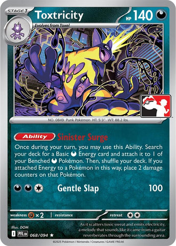Image for Toxtricity (068/094) (Prize Pack Series Cards) - Pokemon
