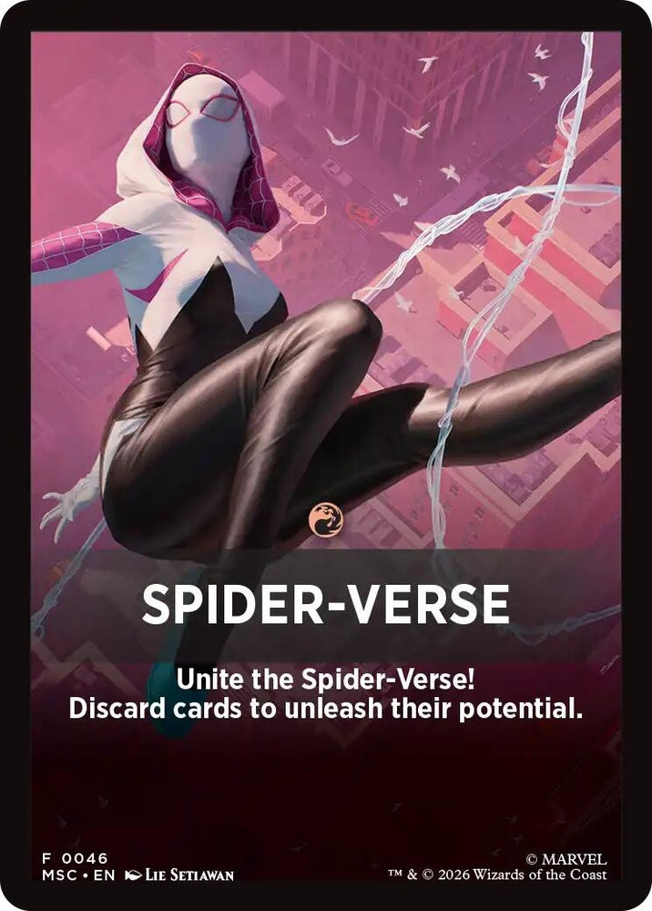 Image for Spider-Verse Theme Card (46) (Commander: Marvel Super Heroes) (MSC) - Magic: The Gathering