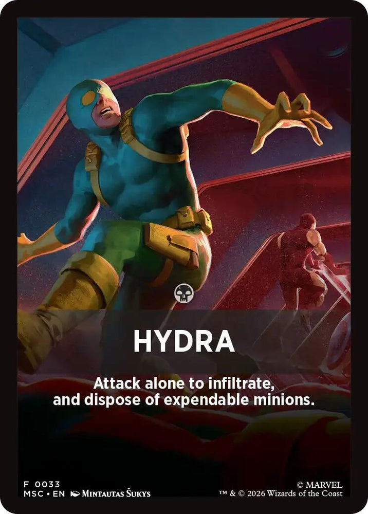 Image for Hydra Theme Card (0033) (33) (Commander: Marvel Super Heroes) (MSC) - Magic: The Gathering