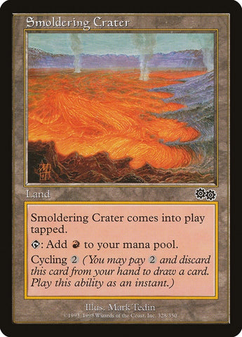 Image for Smoldering Crater (328) - Magic: The Gathering