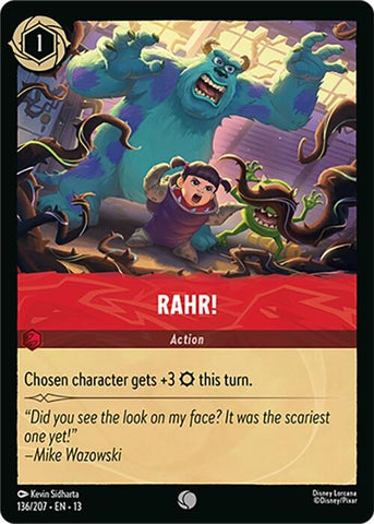 Image for RAHR! (136/204) (Attack of the Vine!) (13) - Disney Lorcana