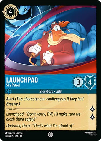 Image for Launchpad - Sky Patrol (143/204) (Attack of the Vine!) (13) - Disney Lorcana