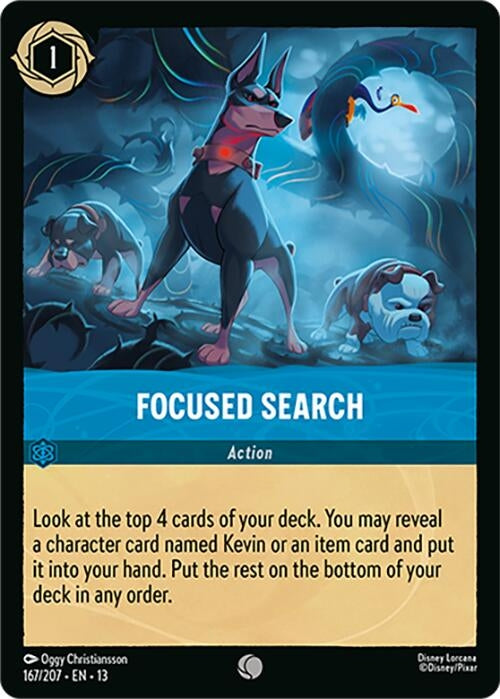 Image for Focused Search (167/204) (Attack of the Vine!) (13) - Disney Lorcana