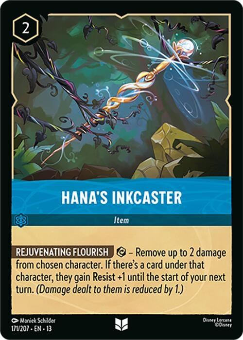 Image for Hana's Inkcaster (171/204) (Attack of the Vine!) (13) - Disney Lorcana