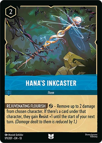 Image for Hana's Inkcaster (171/204) (Attack of the Vine!) (13) - Disney Lorcana