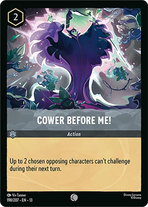 Image for Cower Before Me! (198/204) (Attack of the Vine!) (13) - Disney Lorcana