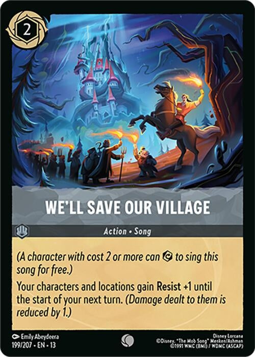 Image for We'll Save Our Village (199/204) (Attack of the Vine!) (13) - Disney Lorcana