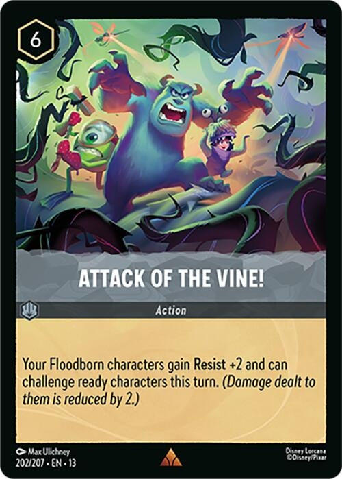 Image for Attack of the Vine! (202/204) (Attack of the Vine!) (13) - Disney Lorcana