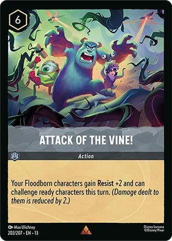 Image for Attack of the Vine! (202/204) (Attack of the Vine!) (13) - Disney Lorcana