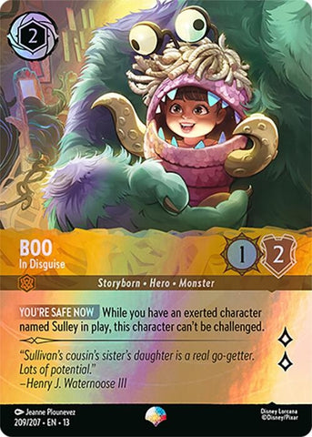 Image for Boo - In Disguise (Epic) (209/204) (Attack of the Vine!) (13) - Disney Lorcana