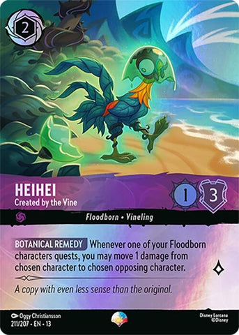 Image for Heihei - Created by the Vine (Epic) (211/204) (Attack of the Vine!) (13) - Disney Lorcana