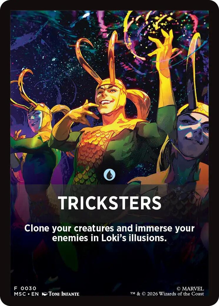 Image for Tricksters Theme Card (30) (Commander: Marvel Super Heroes) (MSC) - Magic: The Gathering