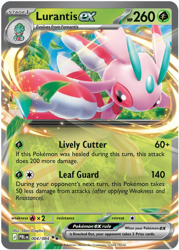 Image for Lurantis ex (004/084) (ME05: Pitch Black) (ME05) - Pokemon