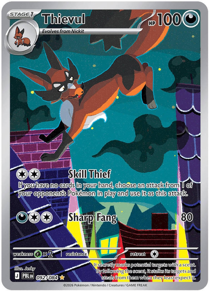 Image for Thievul (092/084) (ME05: Pitch Black) (ME05) - Pokemon