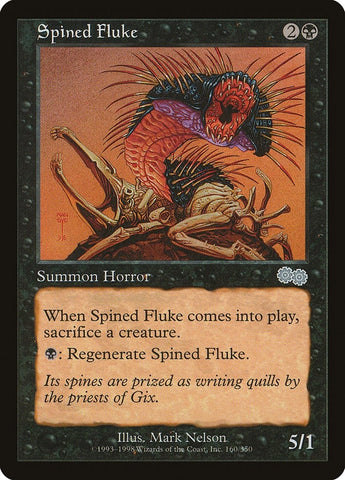 Image for Spined Fluke (160) - Magic: The Gathering