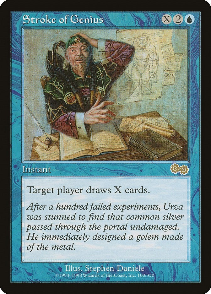 Image for Stroke of Genius (100) [Urza's Saga]
