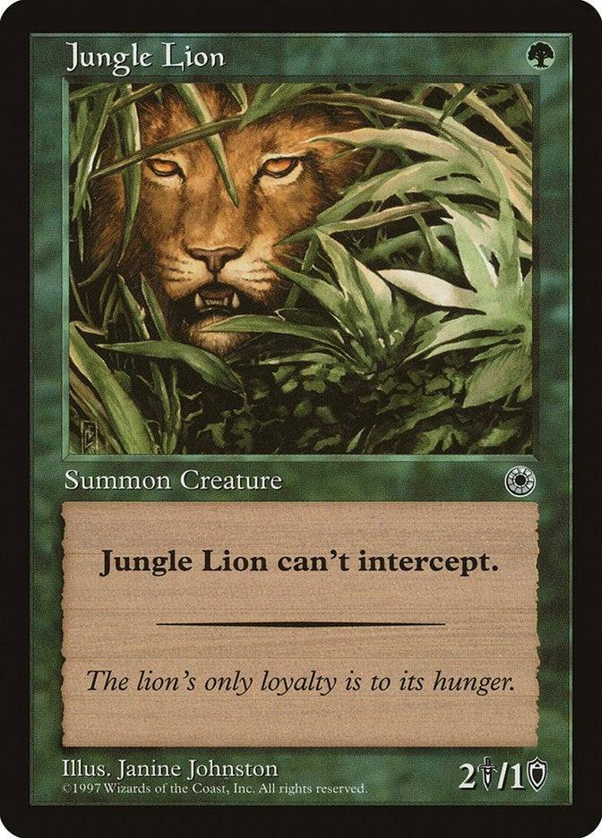 Image for Jungle Lion [Portal]
