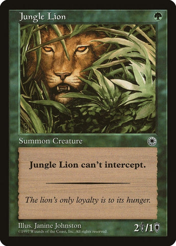 Image for Jungle Lion [Portal]