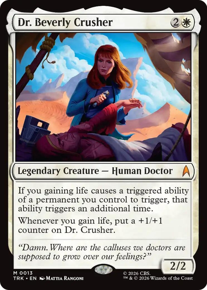 Image for Dr. Beverly Crusher (13) (Star Trek) (TRK) - Magic: The Gathering