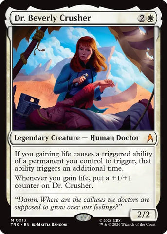 Image for Dr. Beverly Crusher (13) (Star Trek) (TRK) - Magic: The Gathering