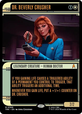Image for Dr. Beverly Crusher (Showcase) (366) (Star Trek) (TRK) - Magic: The Gathering