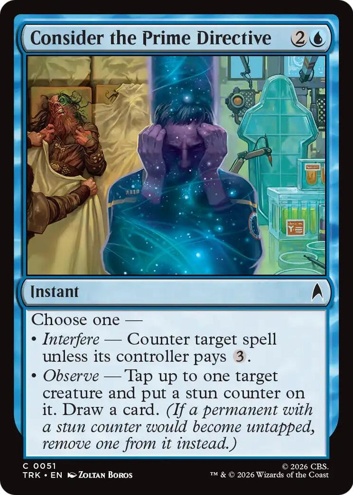 Image for Consider the Prime Directive (51) (Star Trek) (TRK) - Magic: The Gathering