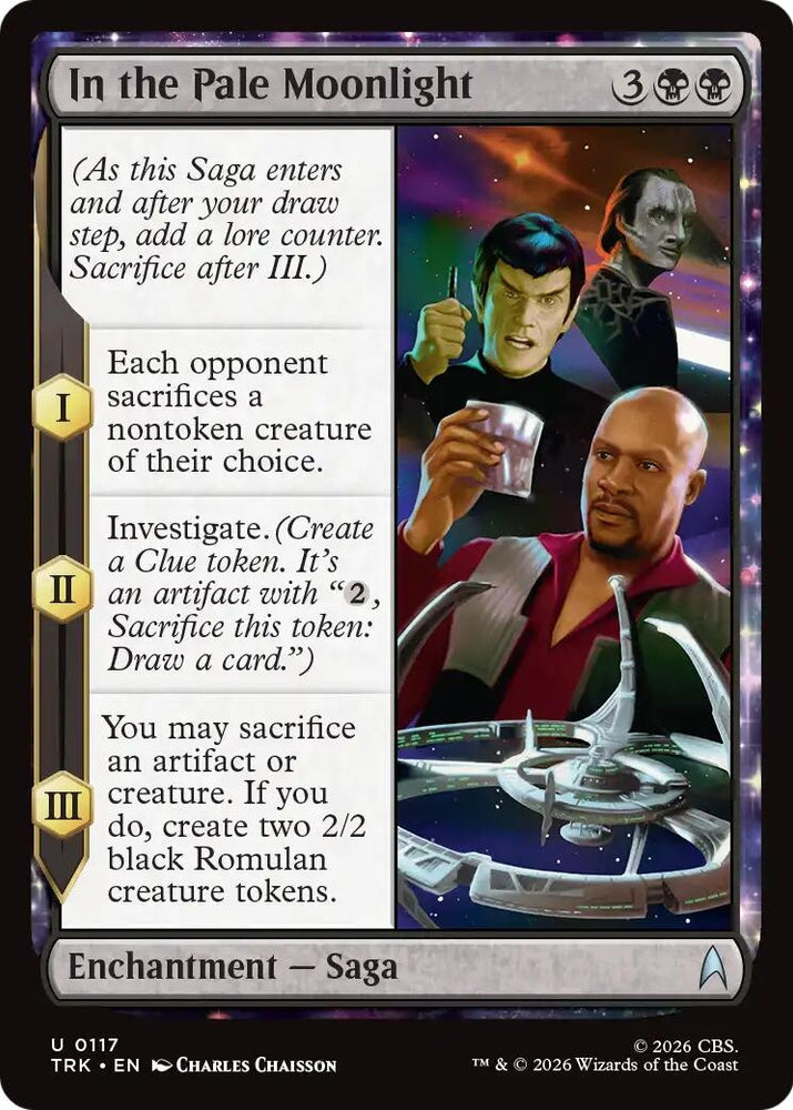 Image for In the Pale Moonlight (117) (Star Trek) (TRK) - Magic: The Gathering