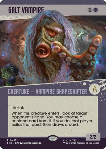 Image for Salt Vampire (Showcase) (417) (Star Trek) (TRK) - Magic: The Gathering