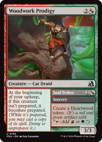 Image for Woodwork Prodigy (165) (Reality Fracture) (FRA) - Magic: The Gathering