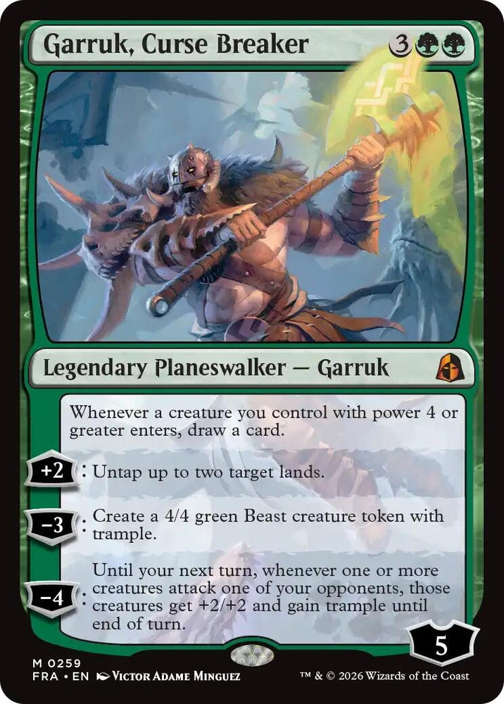 Image for Garruk, Curse Breaker (259) (Reality Fracture) (FRA) - Magic: The Gathering