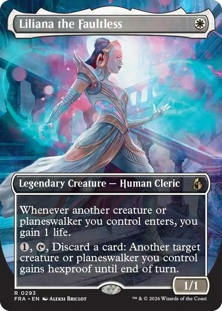 Image for Liliana the Faultless (Borderless) (293) (Reality Fracture) (FRA) - Magic: The Gathering