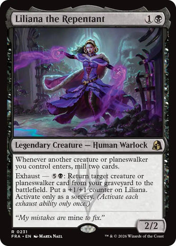 Image for Liliana the Repentant (231) (Reality Fracture) (FRA) - Magic: The Gathering
