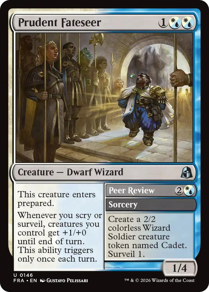 Image for Prudent Fateseer (146) (Reality Fracture) (FRA) - Magic: The Gathering