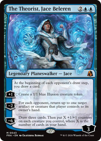 Image for The Theorist, Jace Beleren (43) (Reality Fracture) (FRA) - Magic: The Gathering