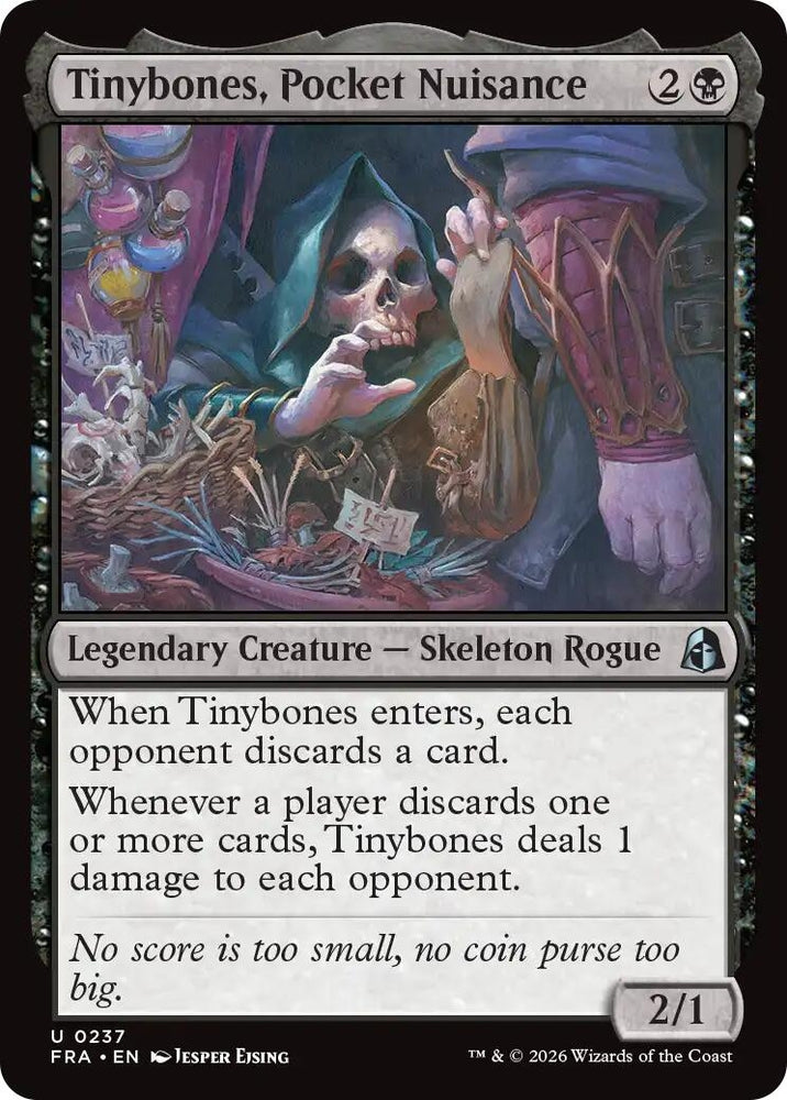 Image for Tinybones, Pocket Nuisance (237) (Reality Fracture) (FRA) - Magic: The Gathering