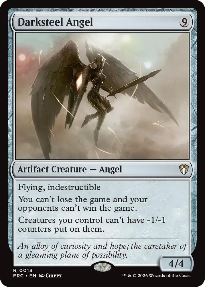 Image for Darksteel Angel (13) (Commander: Reality Fracture) (FRC) - Magic: The Gathering