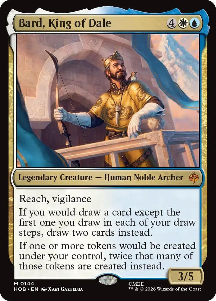 Image for Bard, King of Dale (144) (The Hobbit) (HOB) - Magic: The Gathering